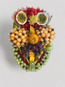 מגש פירות אובלי