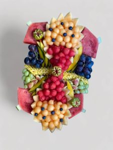 מגש פירות אובלי