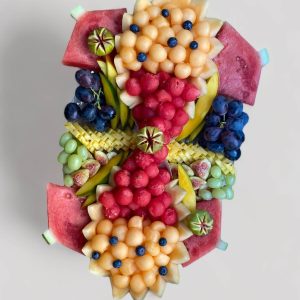 מגש פירות אובלי