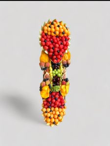 מגש פירות עץ מעוצב