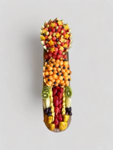 מגש פירות עץ