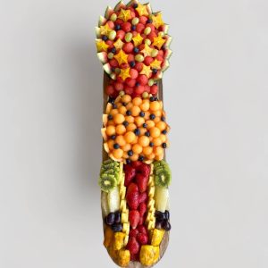 מגש פירות עץ