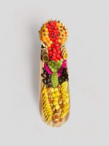 מגש פירות עץ